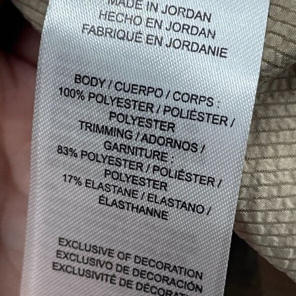 Sage Collective Tan Cargo Wide-Leg Cropped Pants XXL Stretchy Fit d0677 - Picture 3 of 9